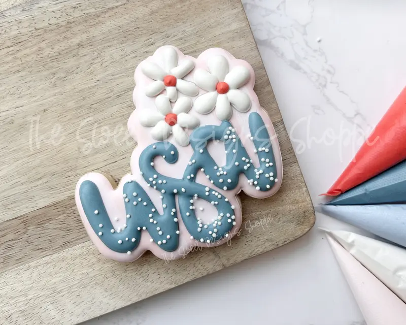 USA Daisy Plaque - Cookie Cutter