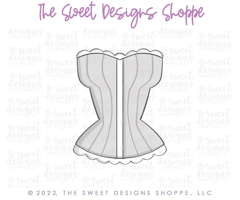 Valentines Corset - Cookie Cutter