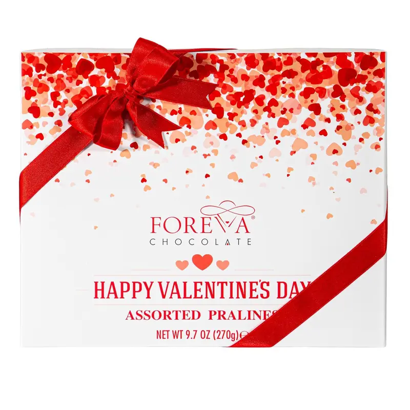 Valentines Day Assorted Pralines Box, 270g/9.7oz