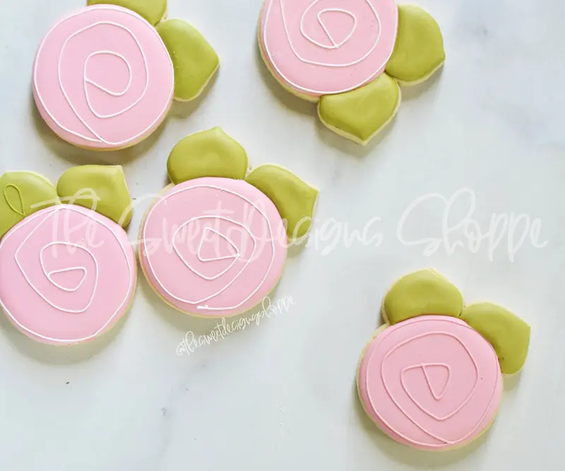 Valentines Rose - Cookie Cutter