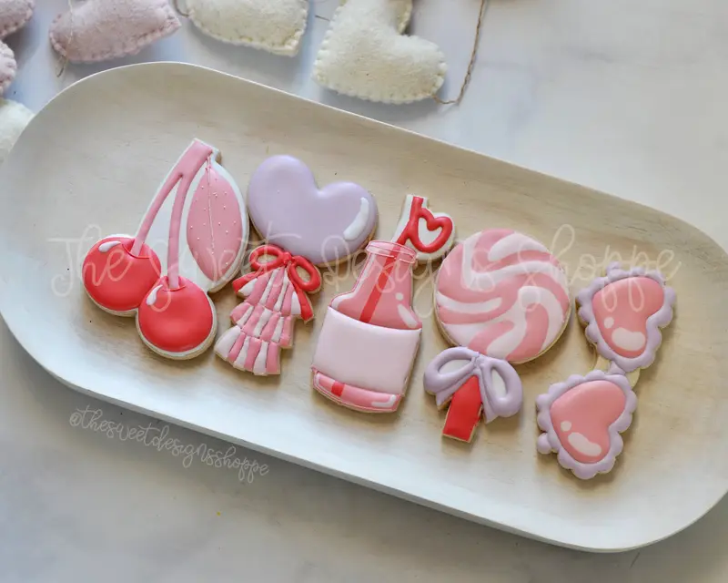 Valentines Sweetheart Set - Set of 5 - Cookie Cutters