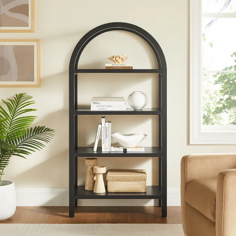 Vexley 60 Inch Arched Bookshelf by Modway