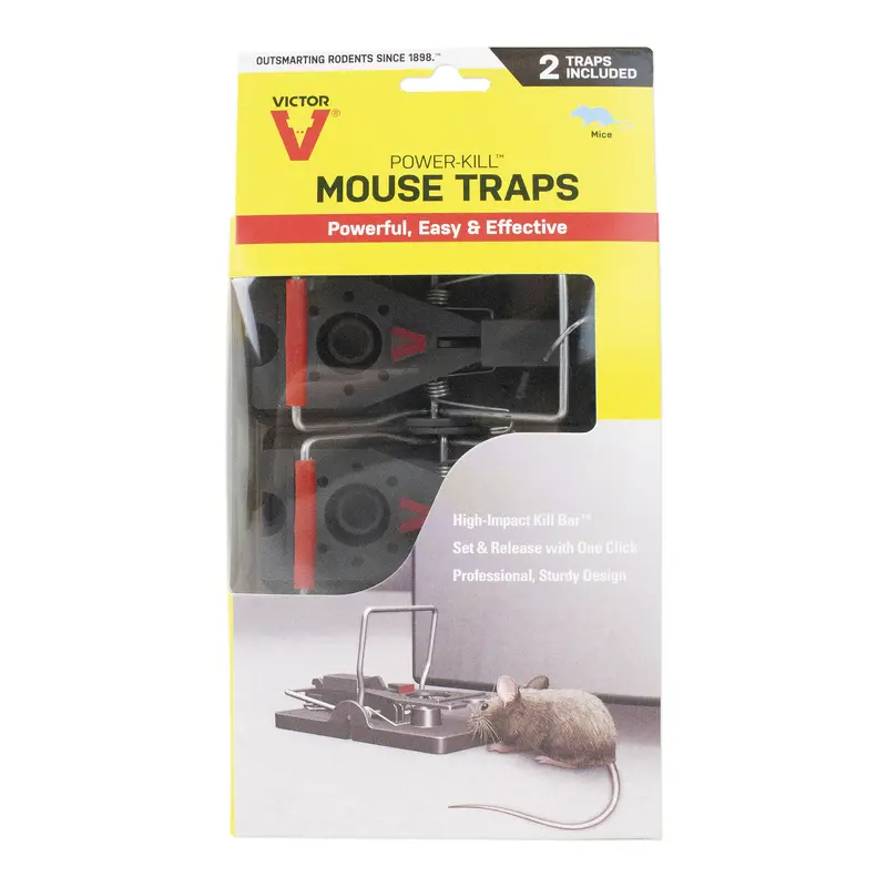 Victor Power-Kill Small Snap Trap For Mice 2 pk - Deal of The Week