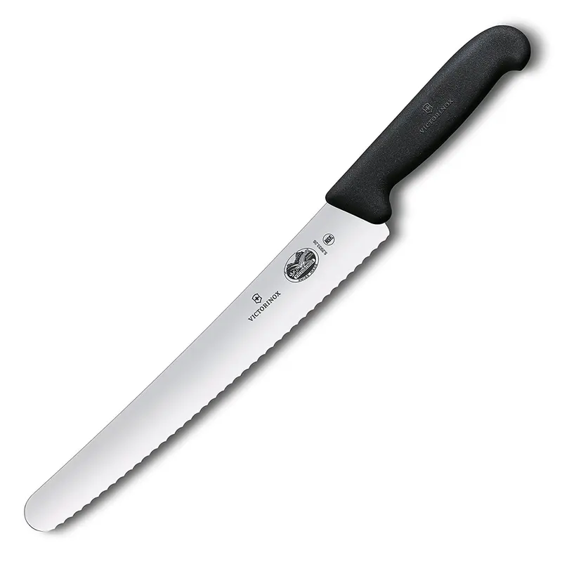 Victorinox Fibrox Pro Bread Knife 10.25'' Curved Serrated Blade