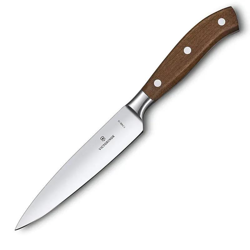 Victorinox Grand Maitre Forged Chef's Knife, 6", Wood