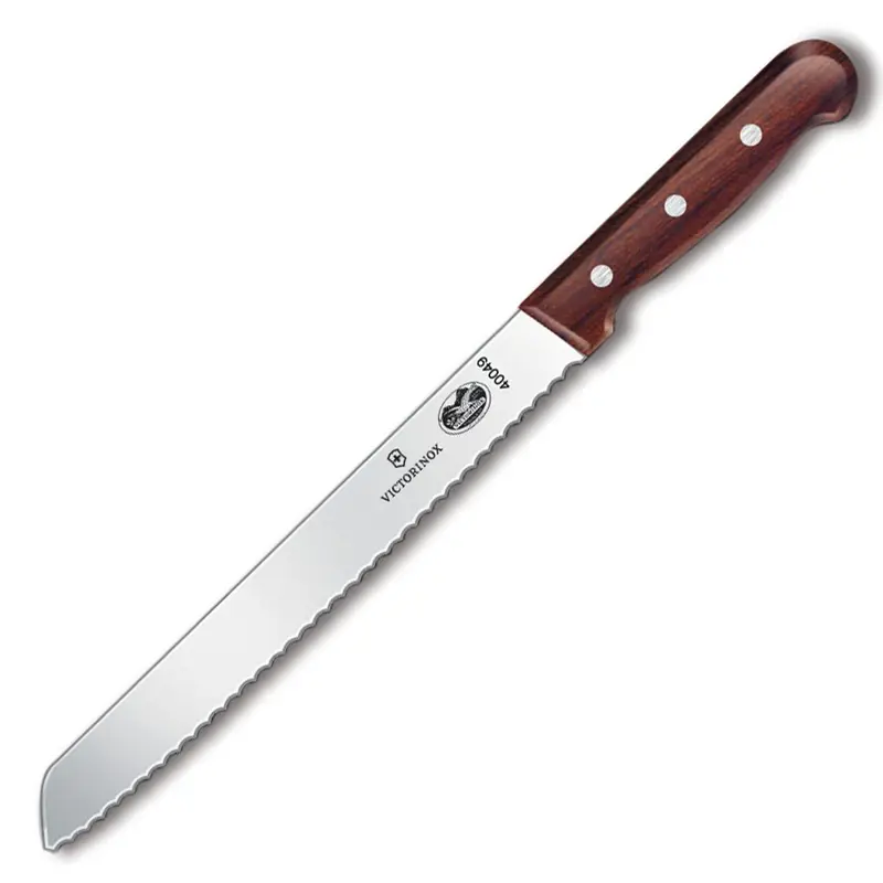 Victorinox Wood 8" Serrated, Slant-Tip Blade