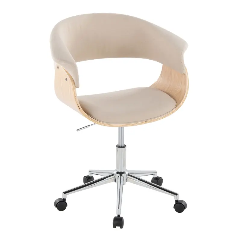 Vintage Mod Office Chair By LumiSource - OC-VMOFB1 CHRNACR1