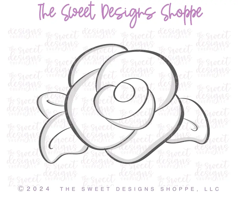Vintage Rose - Cookie Cutter