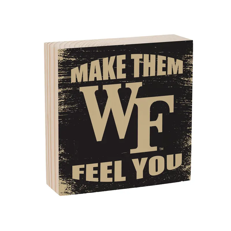 Wake Forest University Plock, Down Home Fans, 6x6