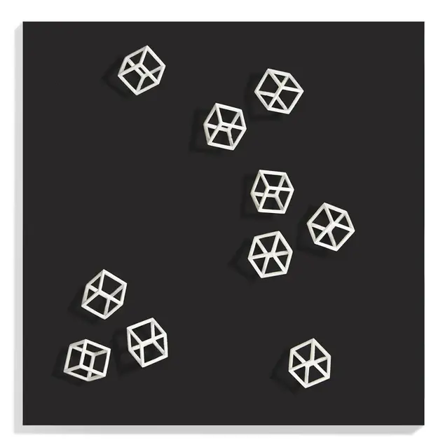 Wall Play Substrate Black w/Cu By Gold Leaf Design Group