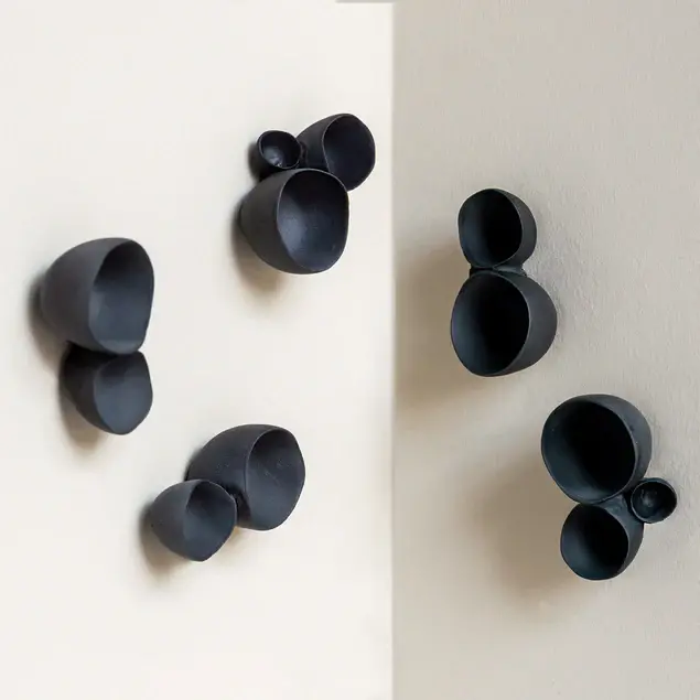 Wall Play Trio, Black Set Of 10 By Gold Leaf Design Group