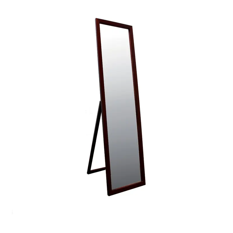 Walnut Finish Full Length Standing Mirror By Homeroots