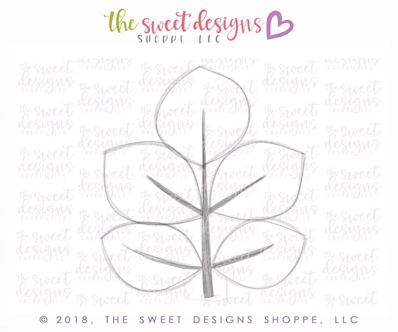 Walnut Leaf - Cookie Cutter