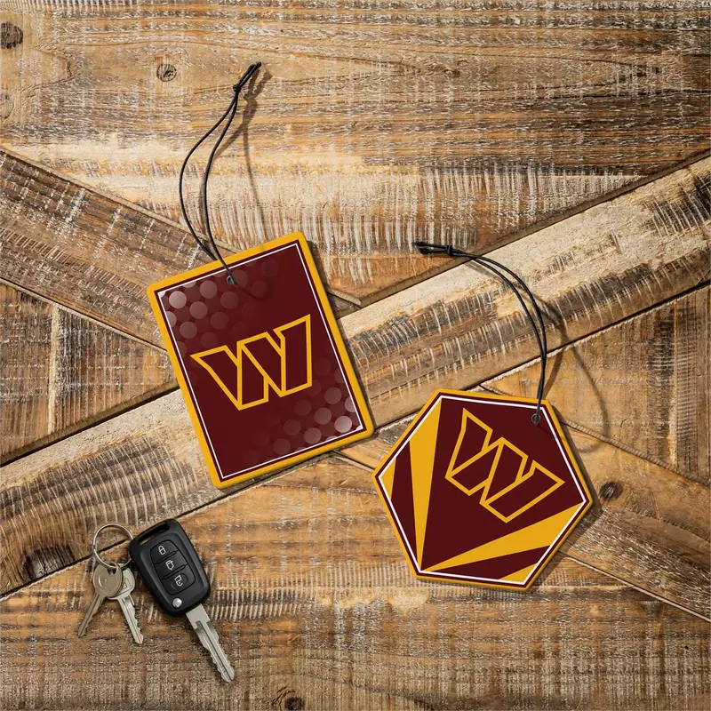 Washington Commanders Air Freshener, Set of 2