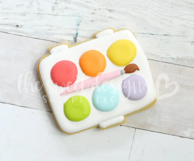 Watercolor Palette - Cookie Cutter