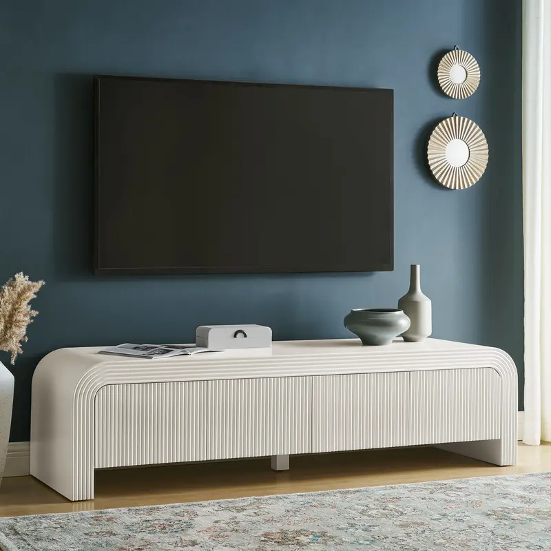 Waterflute 68" Fluted TV Stand by Modway
