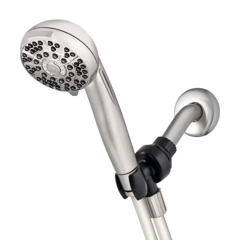 Waterpik PowerPulse+ Brushed Nickel 6 settings Handheld Showerhead 1.8 gpm - Deal of The Week
