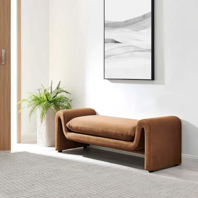 Waverly Performance Velvet Bench By Modway - EEI-6380