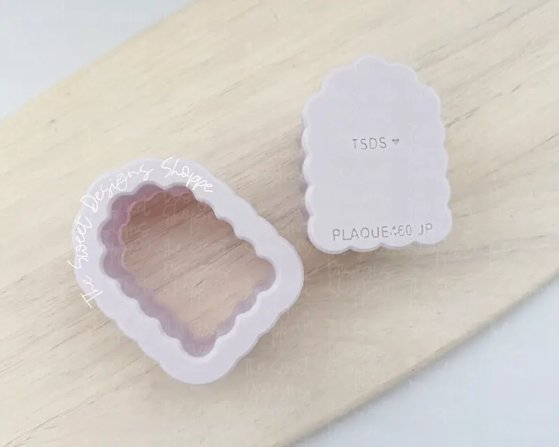 Wavy Arch Plaque - Cake Pop Maker Set ( Cutter & Pusher)