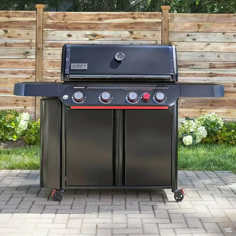 Weber® Genesis® E-430 Gas Grill Stealth® Edition