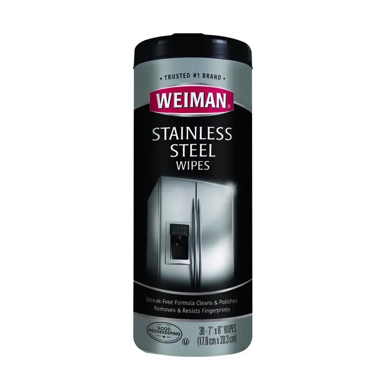 Weiman Fresh Clean Scent Stainless Steel Cleaner 30 pk Wipes - Deal of The Week