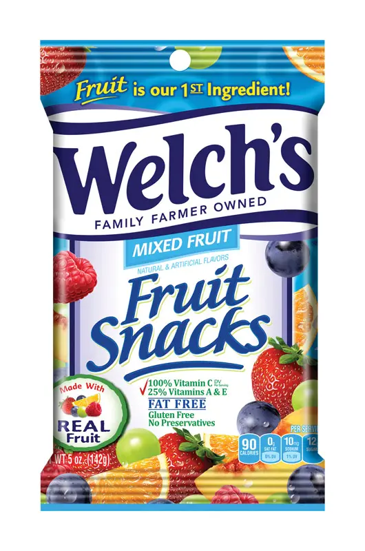 Welch's Mixed Fruit Snacks 5 oz (Pack of 12)