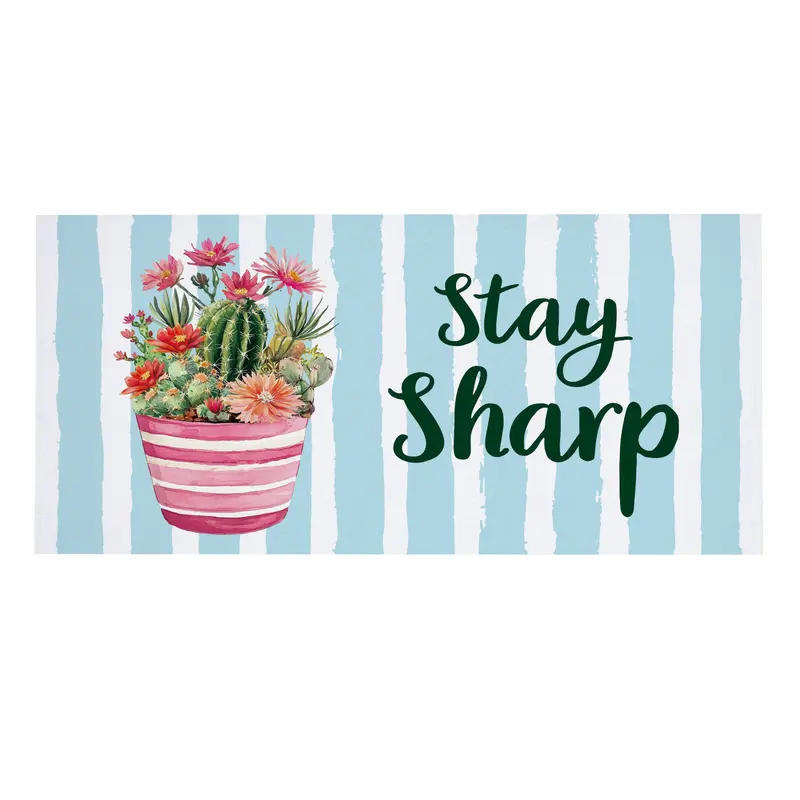 Welcoming Succulent Sassafras Switch Mat