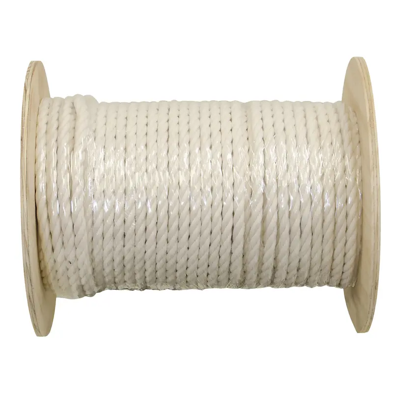 Wellington 1/2 in. Dia. x 300 ft. L Natural Twisted Cotton Rope - Open Box
