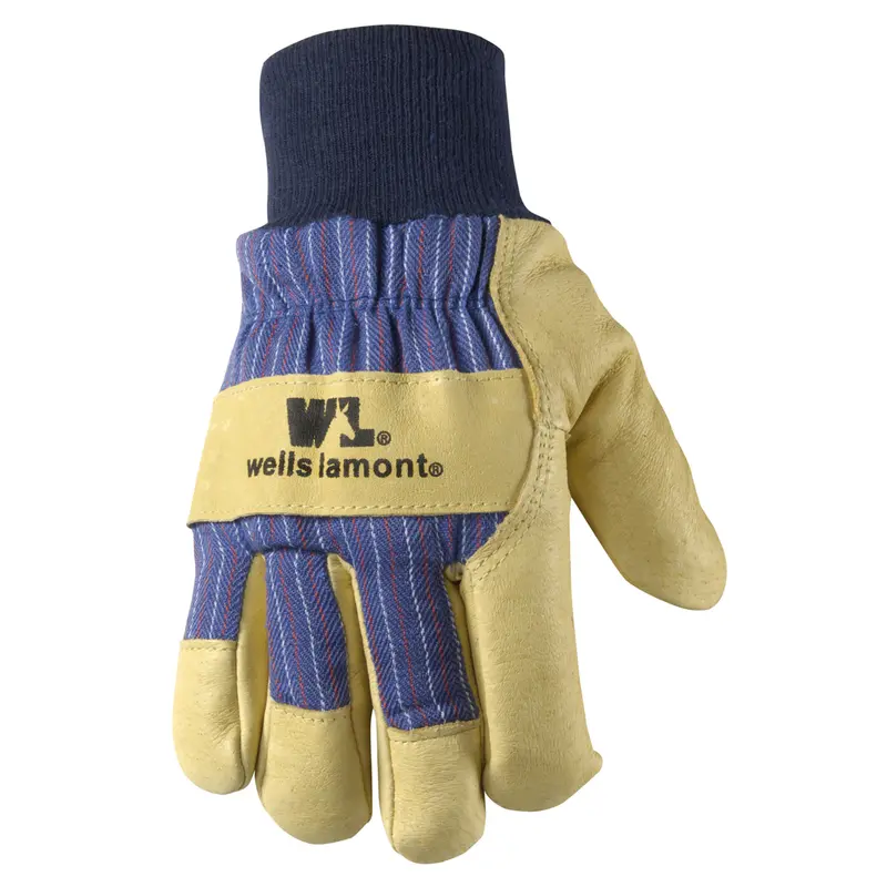 Wells Lamont Men's Outdoor Cold Weather Work Gloves Blue/Tan XL 1 pk - Deal of The Week