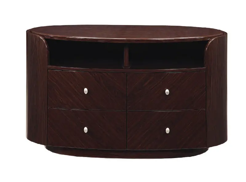 Wenge TV Entertainment Unit By Homeroots