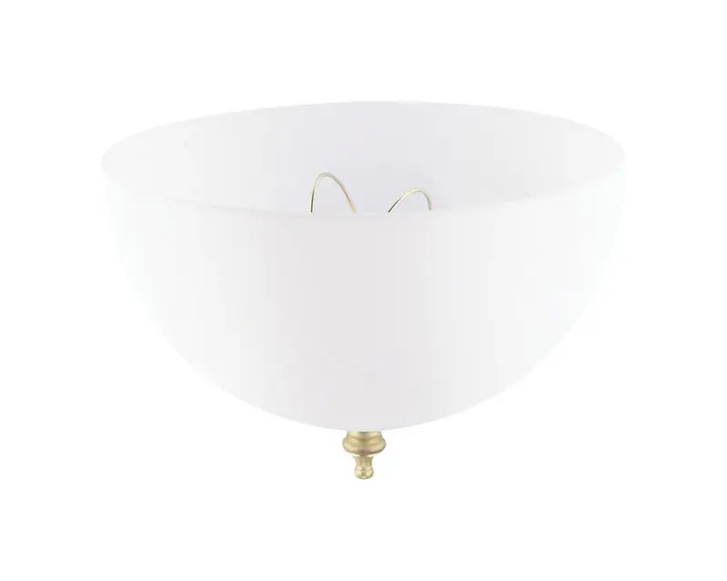 Westinghouse Dome White Acrylic Lamp Shade 1 pk - Open Box