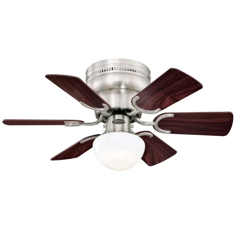 Westinghouse Petite 30 in. Brushed Nickel Indoor Ceiling Fan - Open Box