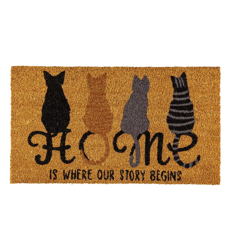 Where Our Story Begins Coir Mat
