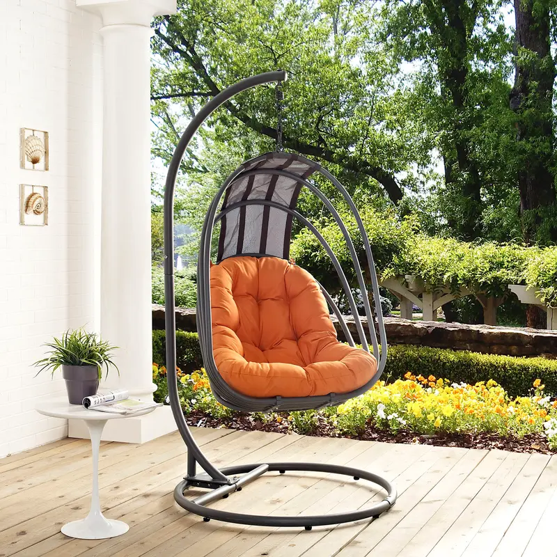 Whisk Outdoor Patio  Swing Chair With Stand By Modway - EEI-2275