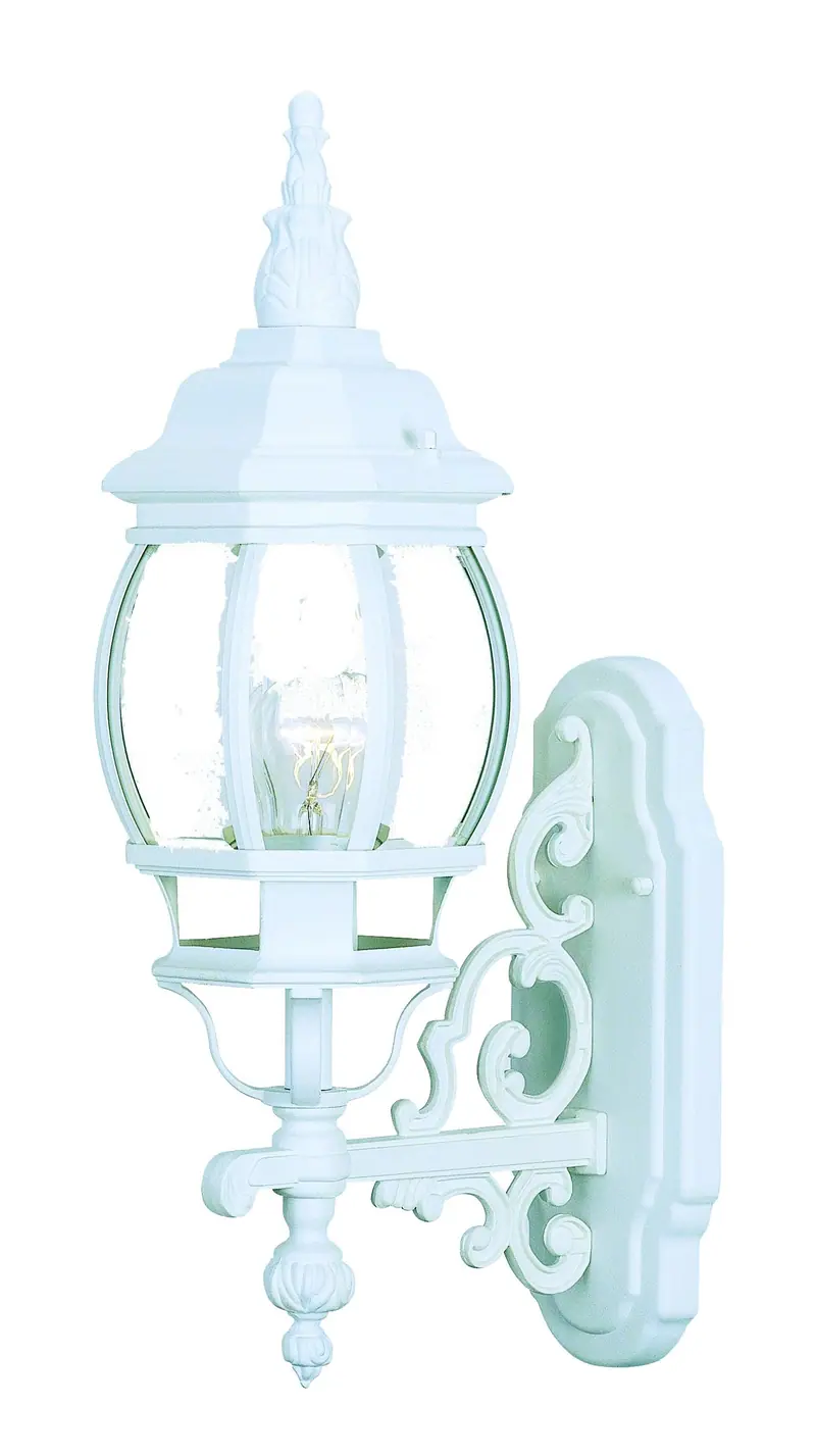 White Glass Globe Wall Light By Homeroots