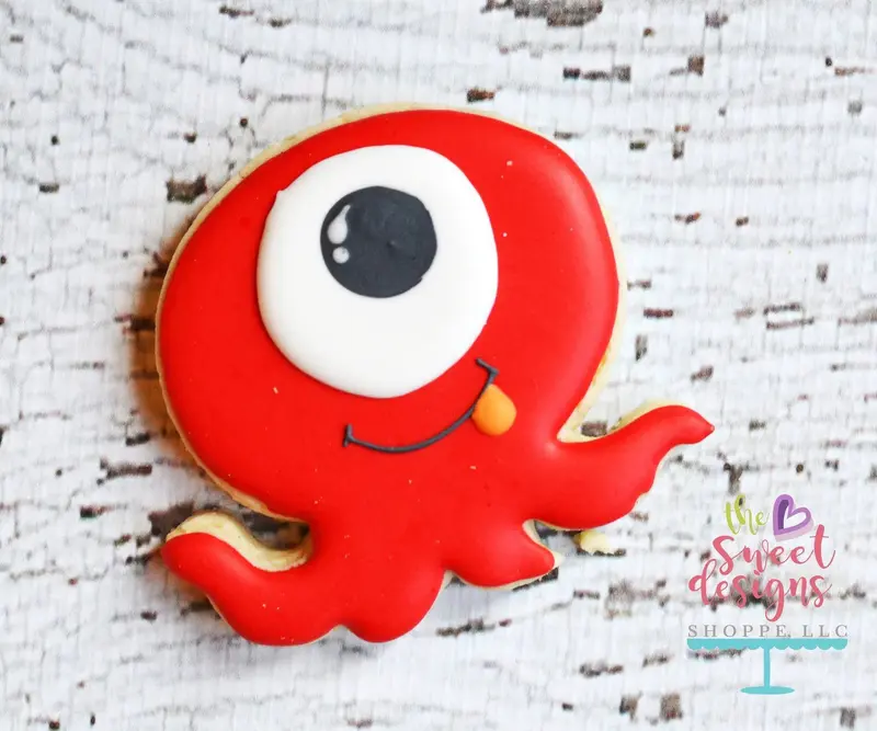 Wiggly Monster v2- Cookie Cutter