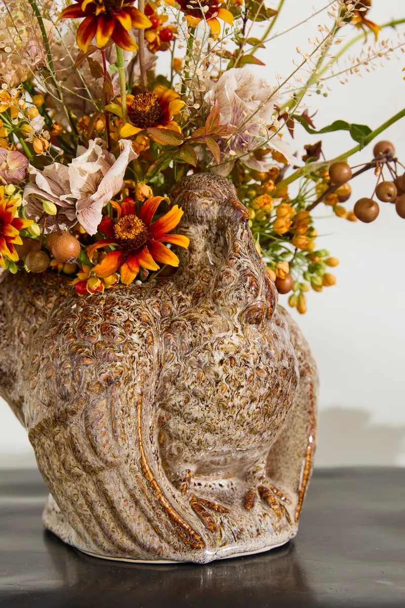 Wild Turkey Pot By Accent Decor