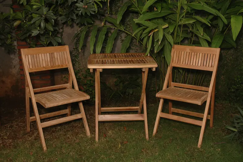 Windsor 3-Pieces Square Bistro Set By Anderson Teak