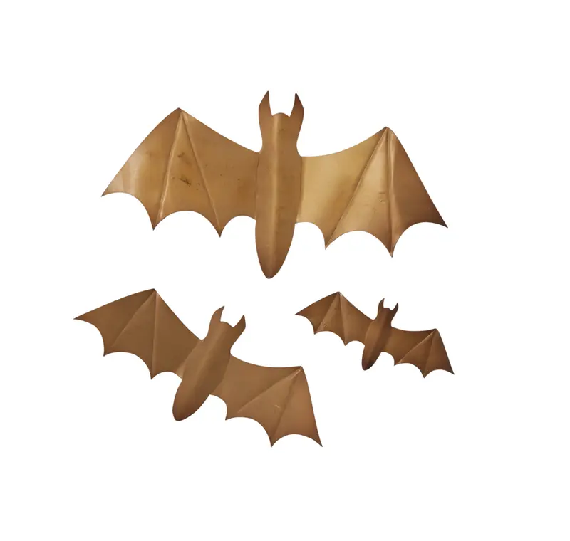 Winged Bat Wall Decor - Set of 18 By Accent Decor