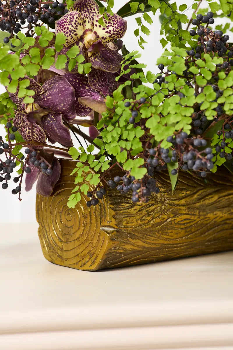Winter Forest Trough By Accent Decor