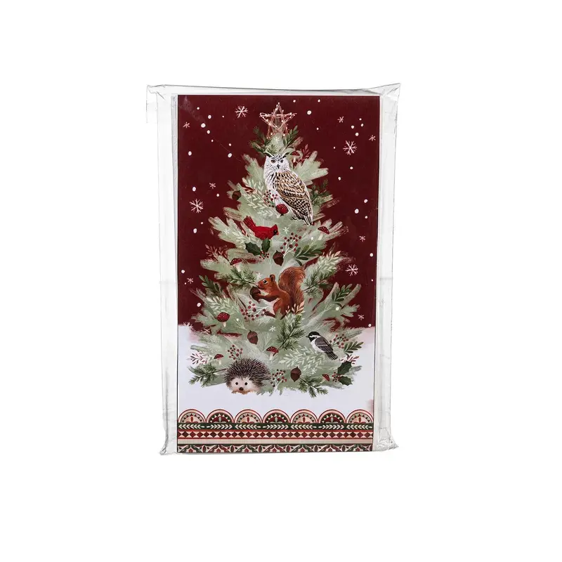 Winter Grove Napkin Paper Guest Towel Napkin