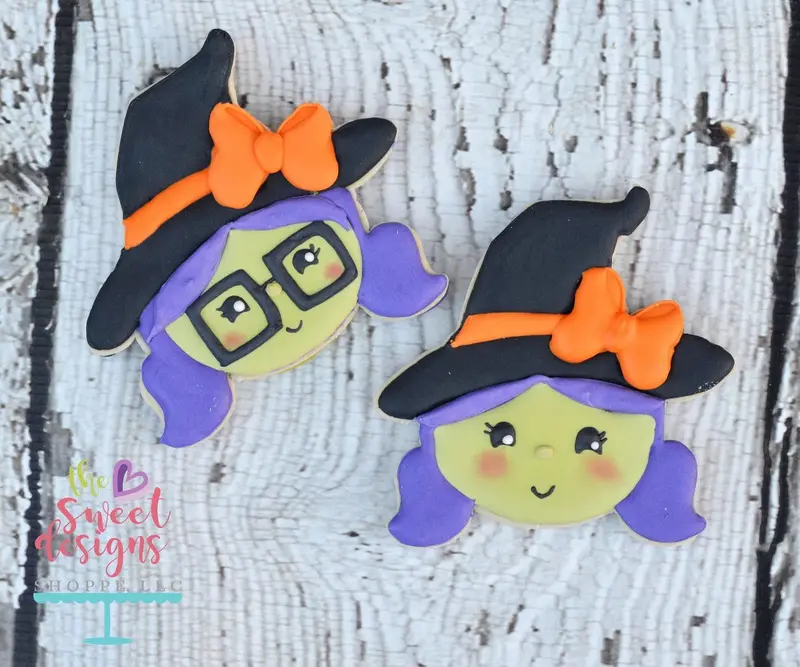 Witch Face v2- Cookie Cutter