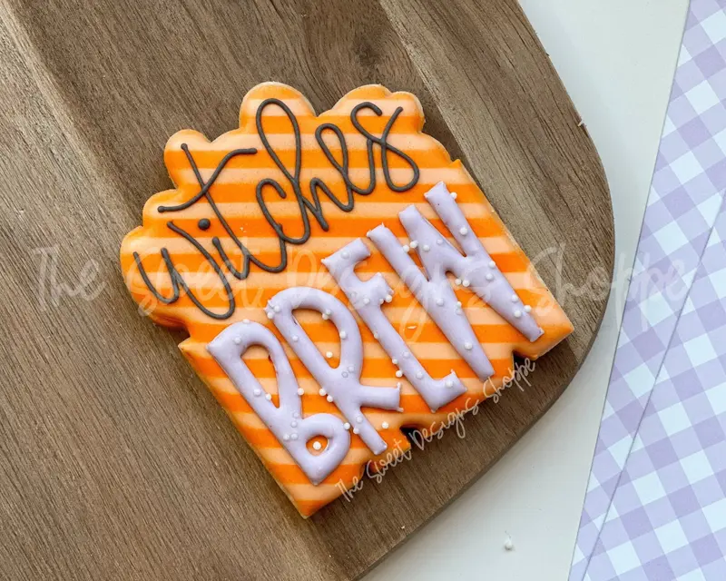 witches BREW Plaque - Cookie Cutter