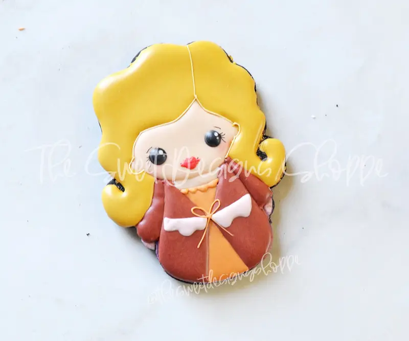 Wobbly Blonde Witch - Cookie Cutter
