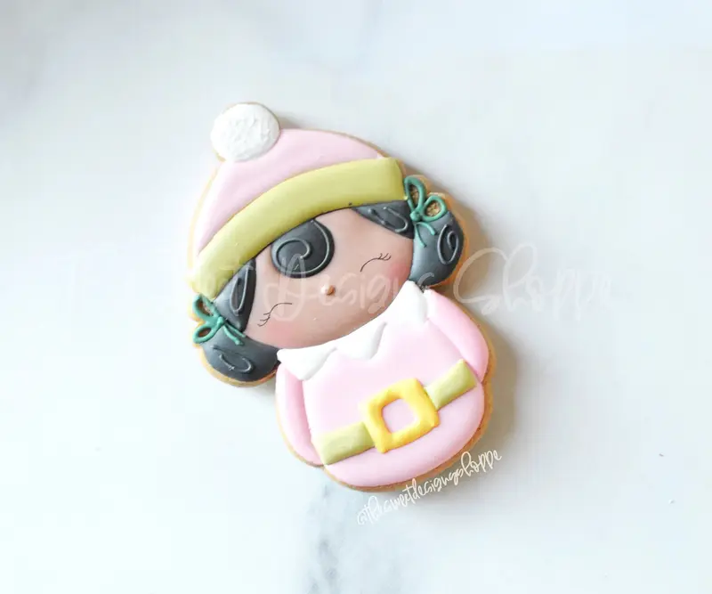 Wobbly Girl Elf - Cookie Cutter