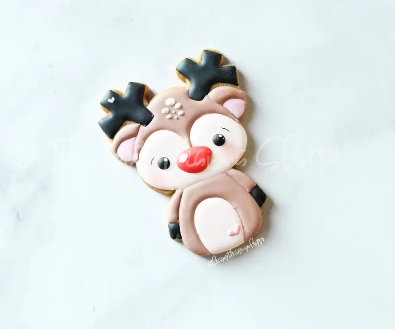 Wobbly Reindeer - Cookie Cutter