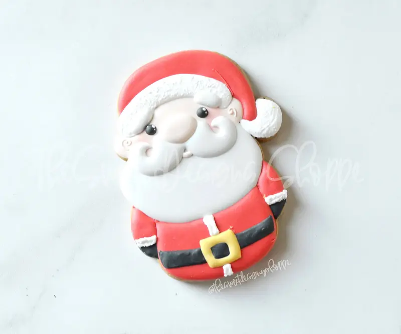 Wobbly Santa - Cookie Cutter