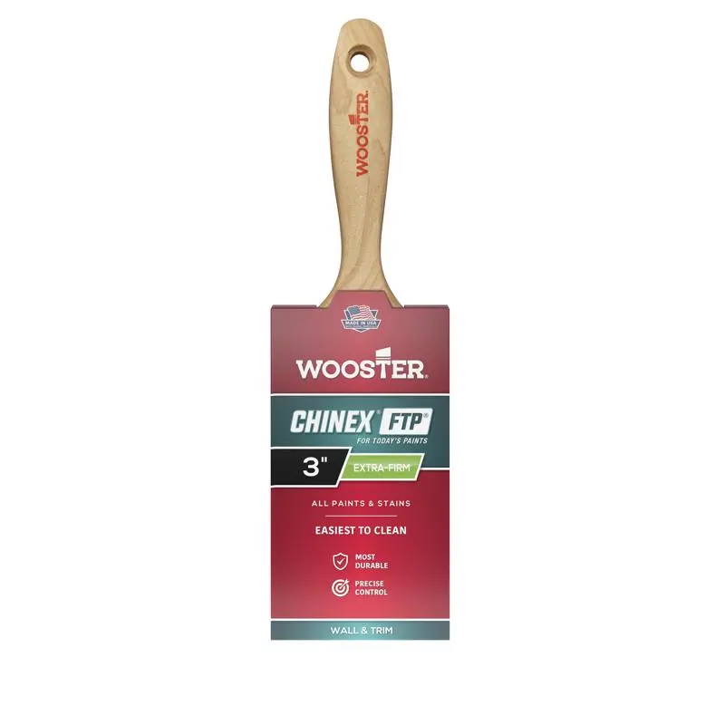 Wooster Chinex FTP 3 in. Extra Firm Flat Paint Brush - Deal of The Week