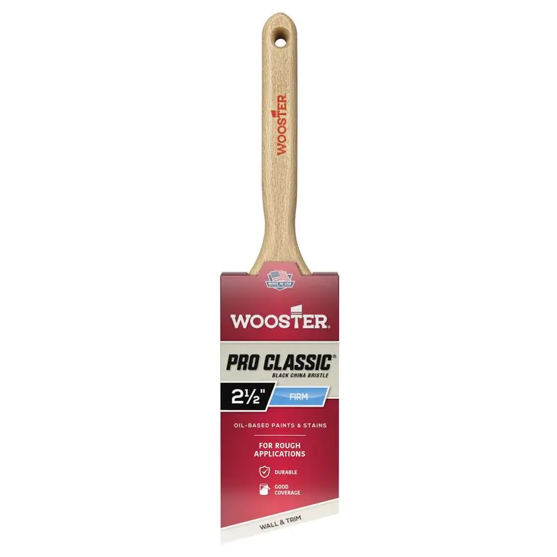 Wooster Pro 30 Lindbeck 2-1/2 in. Firm Angle Paint Brush - Open Box