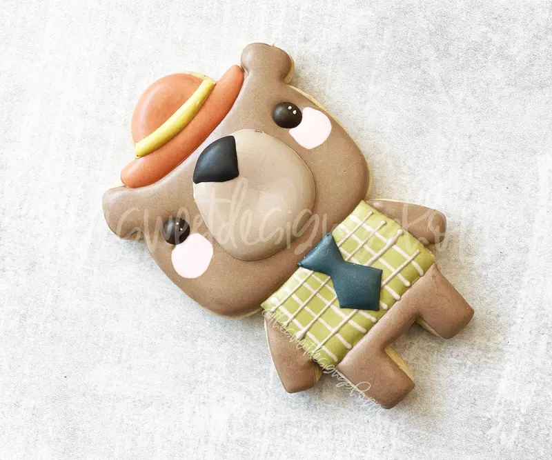 Working Bear - Cookie Cutter